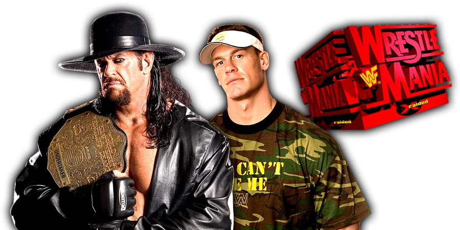 undertaker and john cena