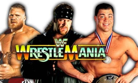 WrestleMania 34 Brock Lesnar The Undertaker Kurt Angle
