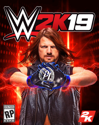 AJ Styles WWE 2K19 Official Cover