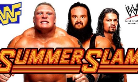 Brock Lesnar Roman Reigns Braun Strowman SummerSlam 2018