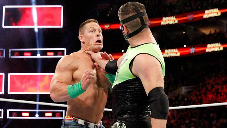 John Cena Hurricane Royal Rumble 2018