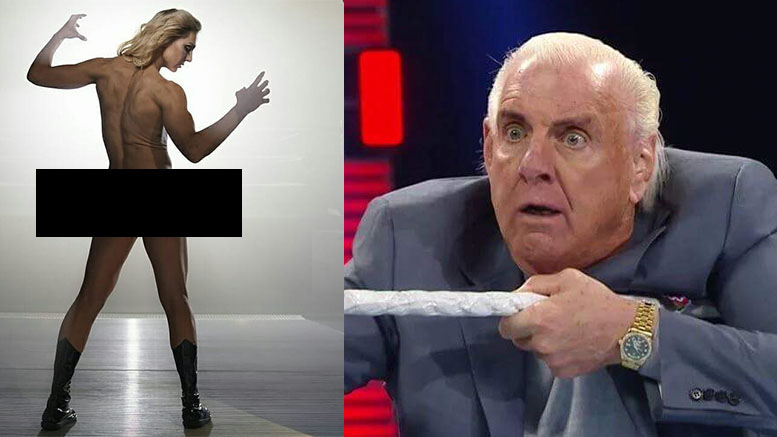Ric Flair Reacts To Charlotte Flair's Exposing ESPN Photoshoot.