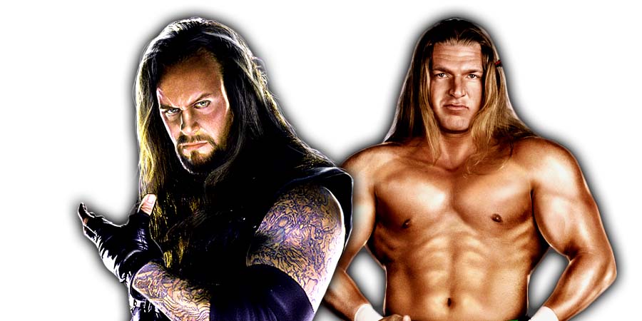 The Undertaker Triple H WWE Super Show-Down 2018 Australia MCG