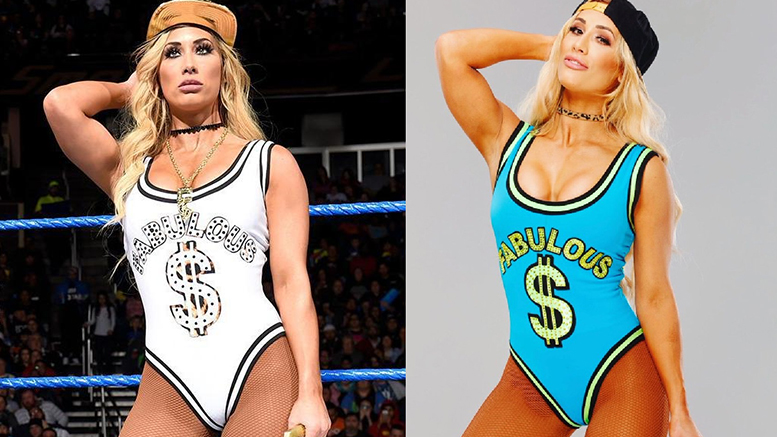 WWE Superstar Carmella Suffers Nip slip on Live TV at FastLane PPV