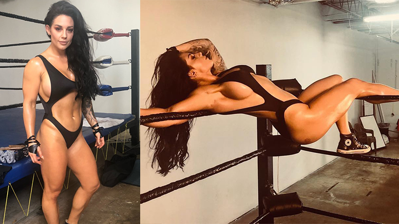 Returning WWE Diva Gets An Awesome Tattoo On Her Back.