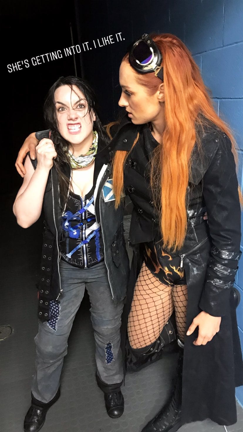 Nikki Cross Teams Up With Becky Lynch At SmackDown Live Event - 2