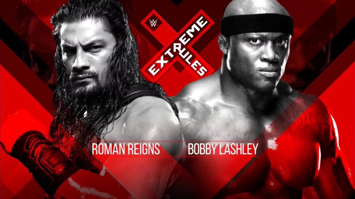 Roman Reigns vs. Bobby Lashley To Main Event Extreme Rules 2018