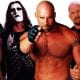 The Undertaker vs. Sting and Stone Cold vs. Goldberg