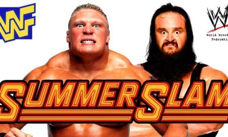 Brock Lesnar Braun Strowman SummerSlam 2018