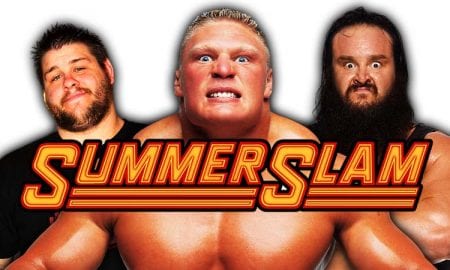 Brock Lesnar Kevin Owens Braun Strowman SummerSlam 2018