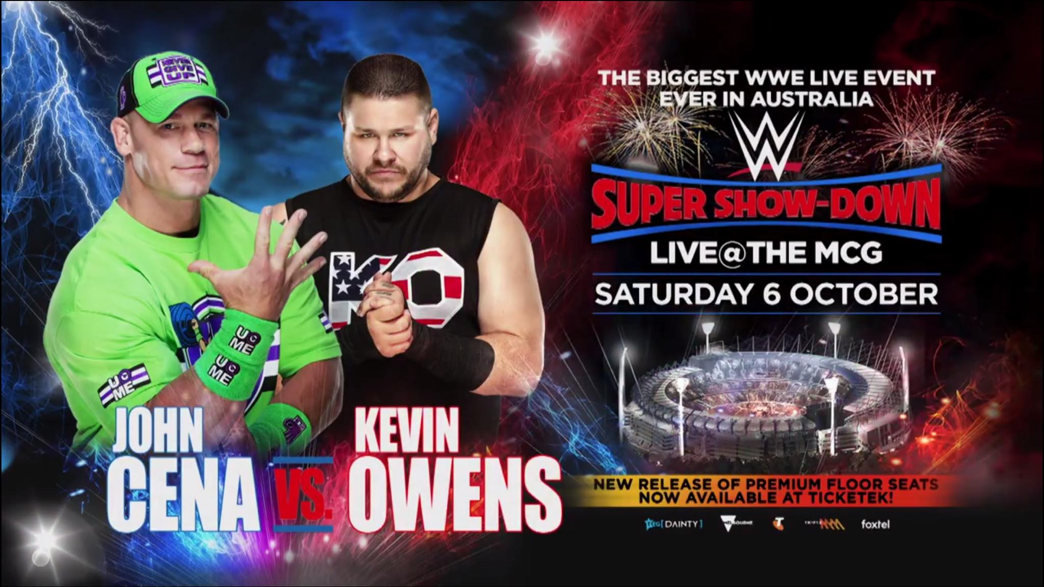 John Cena vs. Kevin Owens - WWE Super Show-Down