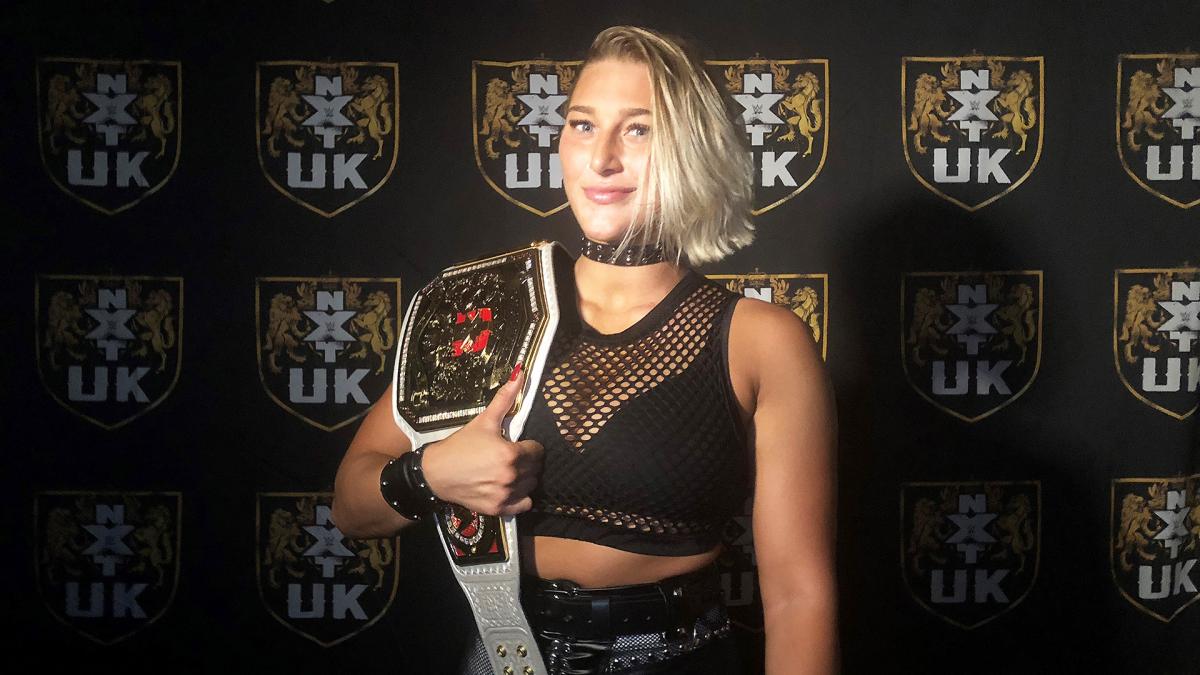 Rhea Ripley NXT UK Women's Champion