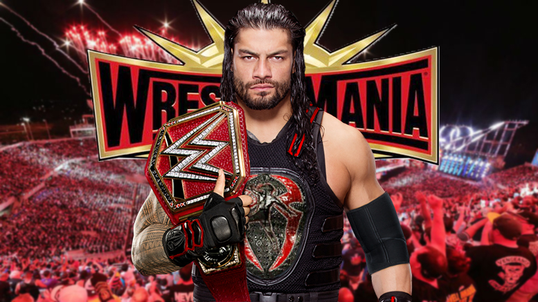 Roman Reigns WWE Universal Champion WrestleMania 35