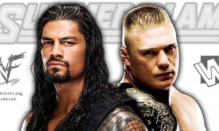 Roman Reigns vs. Brock Lesnar IV Universal Championship Match SummerSlam 2018 PPV