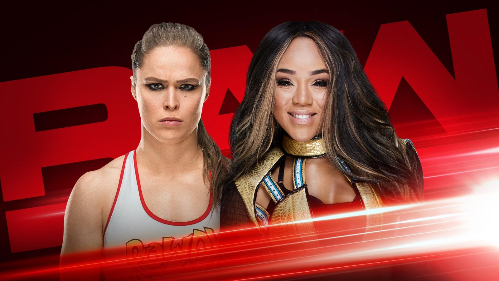 Ronda Rousey RAW In-Ring Debut - Ronda Rousey vs. Alicia Fox