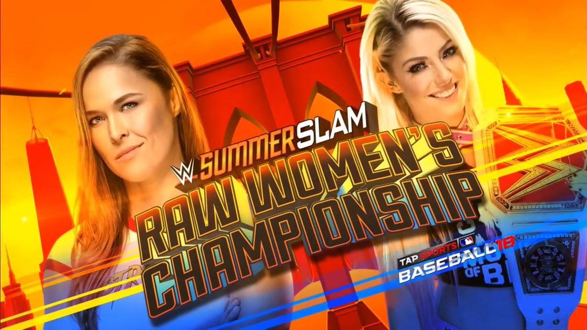 Ronda Rousey Set To Defeat Alexa Bliss To Win RAW Women's Title At SummerSlam 2018