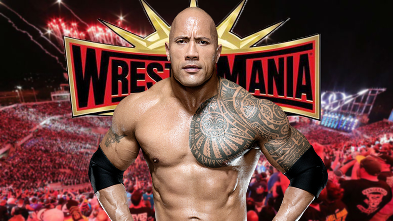 the rock wrestlemania 35