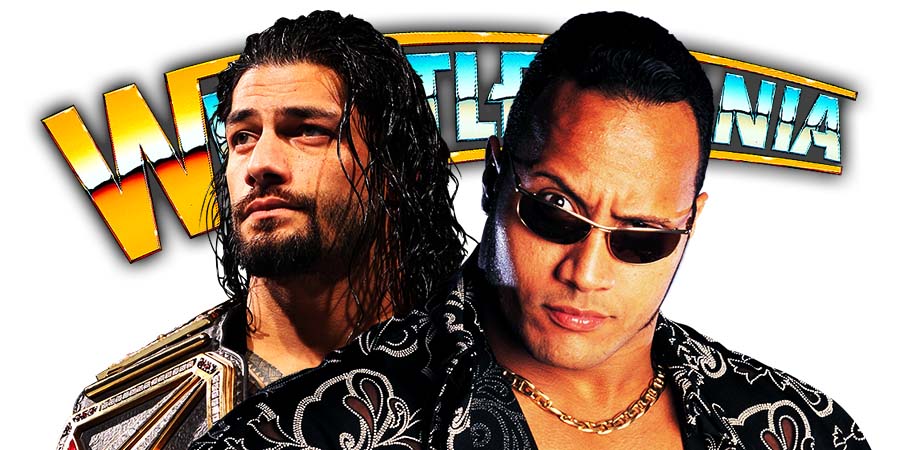 The Rock vs. Roman Reigns - WrestleMania 35