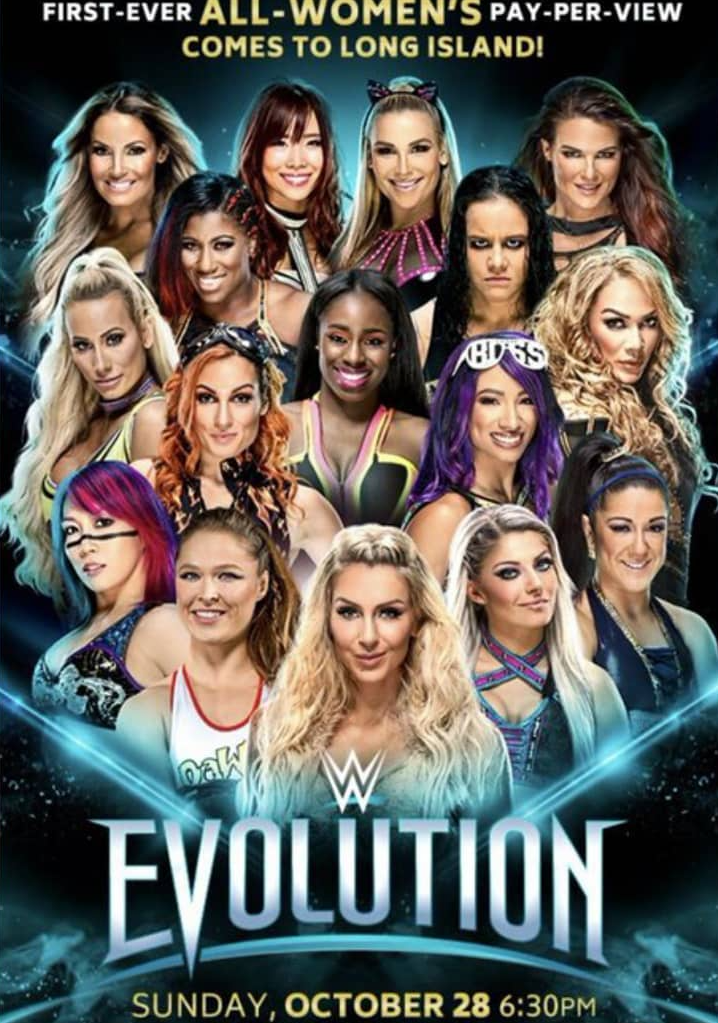 WWE Evolution 2018 PPV Official Poster