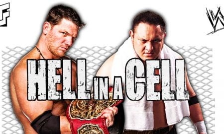 AJ Styles taps out to Samoa Joe during WWE Championship match at Hell In A Cell 2018
