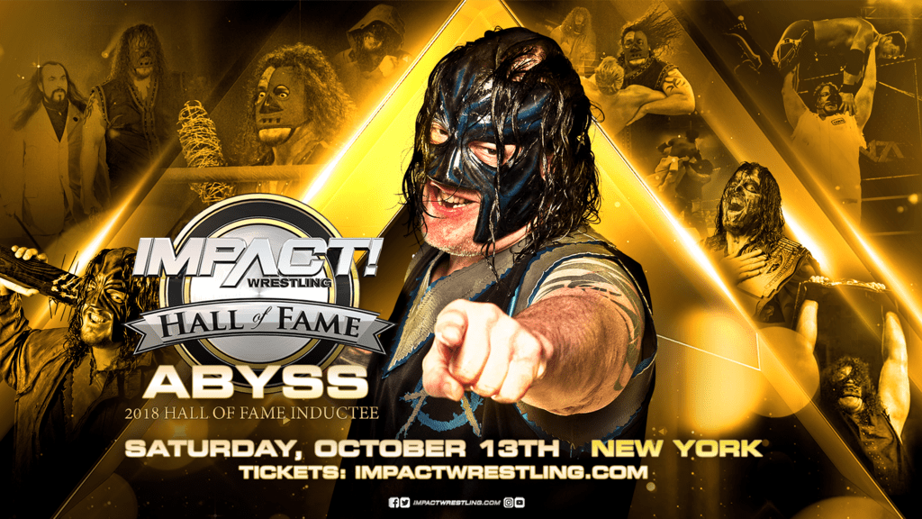 Abyss TNA Impact Wrestling Hall Of Fame 2018