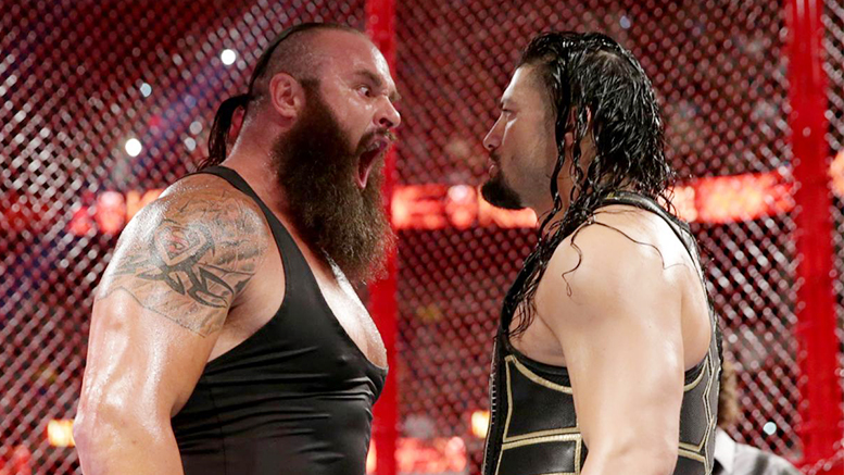 Braun Strowman Roman Reigns Hell In A Cell 2018
