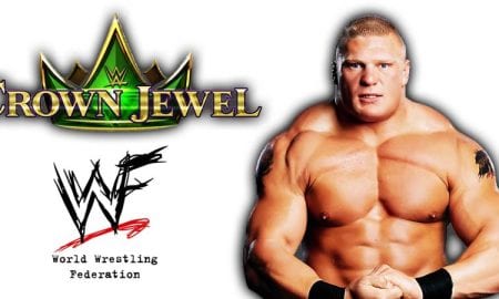 Brock Lesnar WWE Crown Jewel PPV Saudi Arabia 2018
