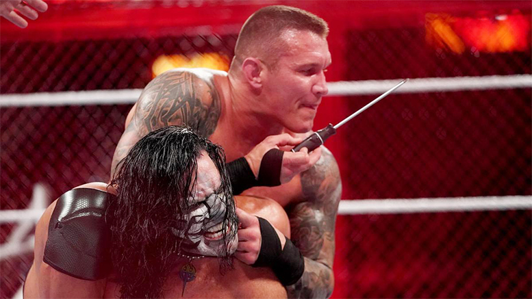 Randy Orton Jeff Hardy Screwdriver Hell In A Cell 2018