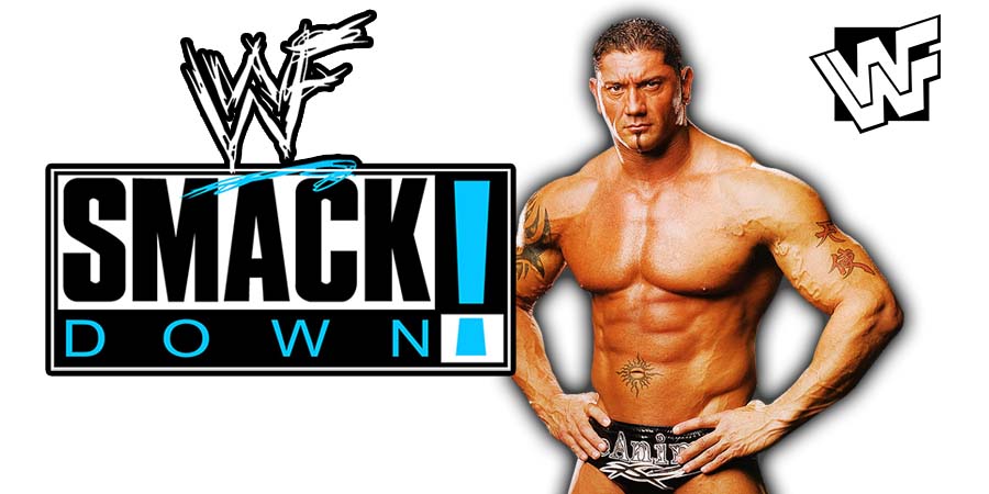Batista SmackDown 1000 Return Appearance