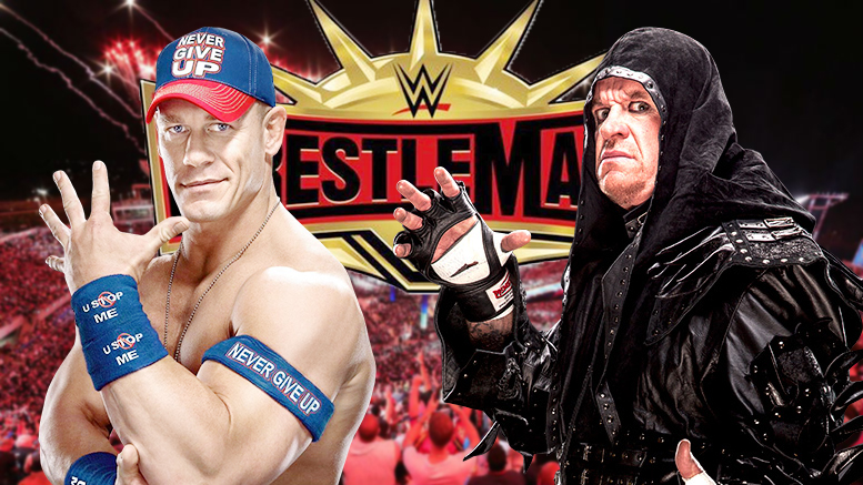 John Cena The Undertaker WrestleMania 35