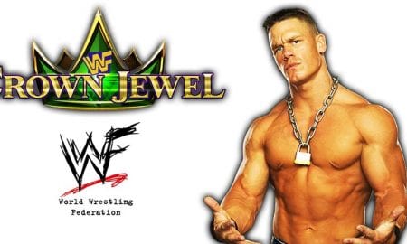 John Cena WWE Crown Jewel PPV Saudi Arabia 2018