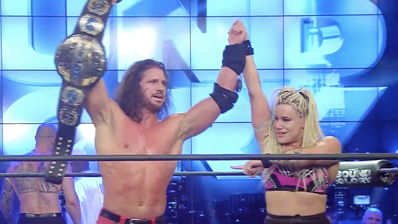 Johnny Impact John Morrison Defeats Austin Aries To Win Impact World Title At Bound For Glory 2018