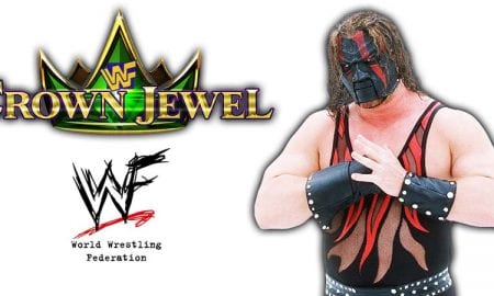 Kane WWE Crown Jewel PPV Saudi Arabia 2018