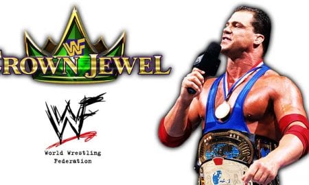 Kurt Angle WWE Crown Jewel PPV Saudi Arabia 2018