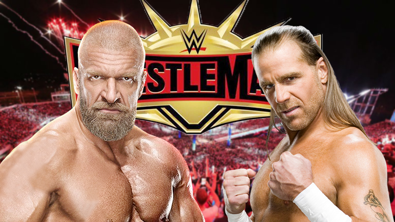 Triple H Shawn Michaels WrestleMania 35