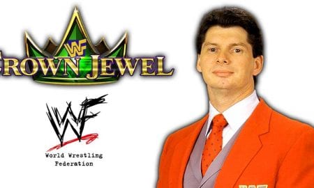 Vince McMahon WWE Crown Jewel PPV Saudi Arabia 2018