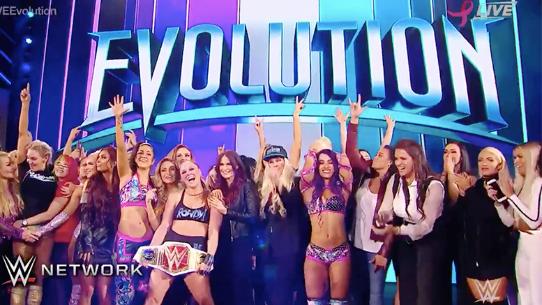 WWE Evolution PPV Ending Women Divas