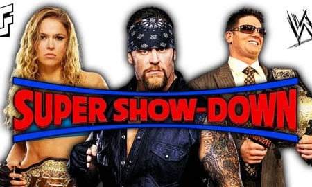 WWE Super Show-Down (Live Coverage & Results) - The Undertaker vs. Triple H - Last Time Ever