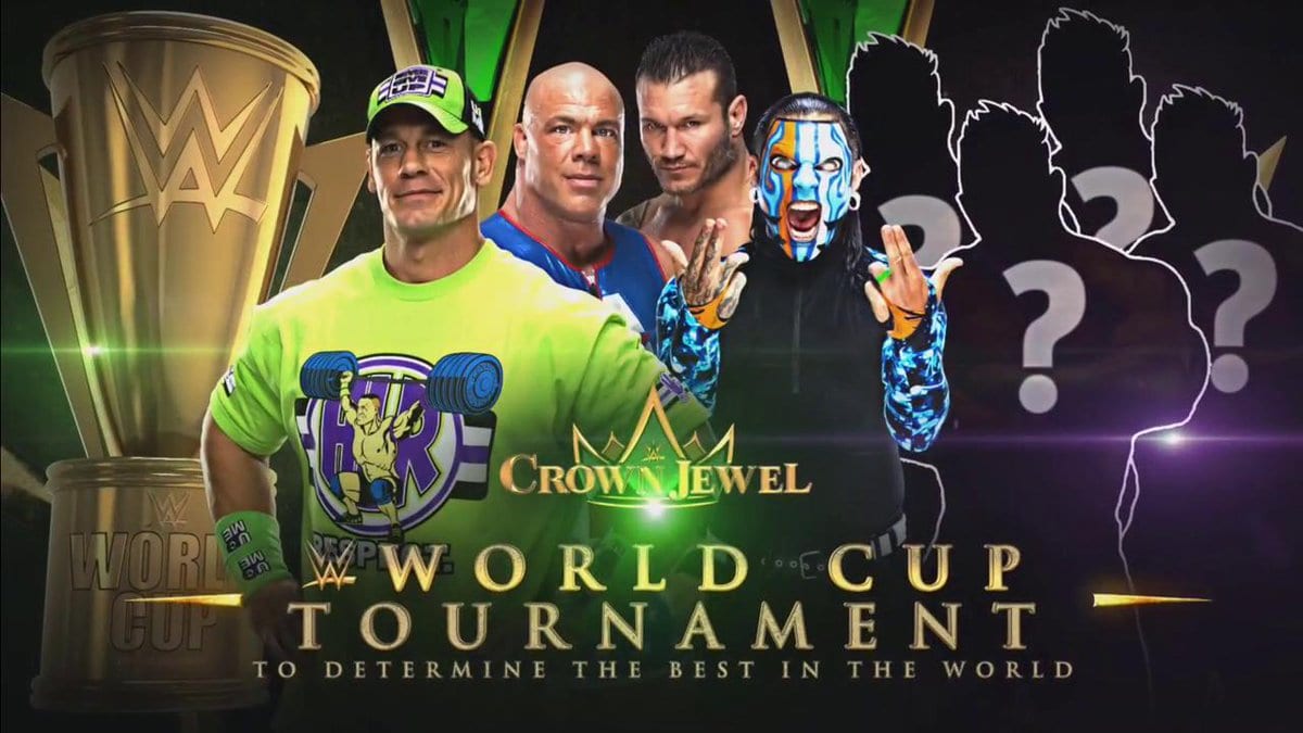 WWE World Cup John Cena Kurt Angle Randy Orton Jeff Hardy