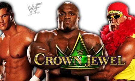 Randy Orton Bobby Lashley Hulk Hogan WWE Crown Jewel