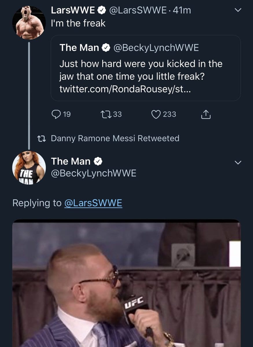 Becky Lynch Owns Lars Sullivan