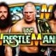 Brock Lesnar Drew McIntyre Braun Strowman WrestleMania 35