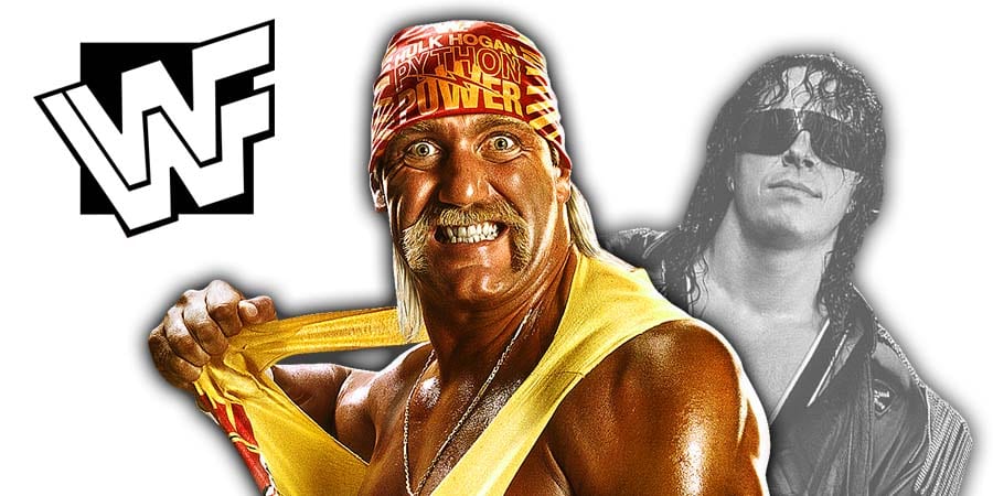 Hulk Hogan Bret Hart WWF Golden Era