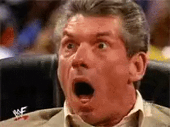 Vince McMahon Shocked GIF