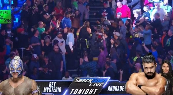 Andrade Cien Almas Name Changed To Andrade On WWE SmackDown Live 2019