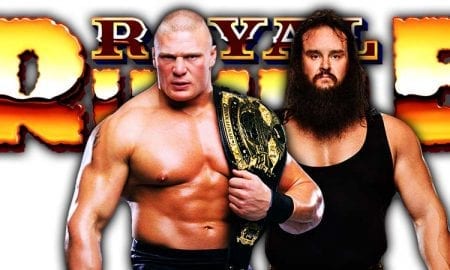 Brock Lesnar vs. Braun Strowman At Royal Rumble 2019 Cancelled