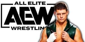 Cody Rhodes AEW All Elite Wrestling