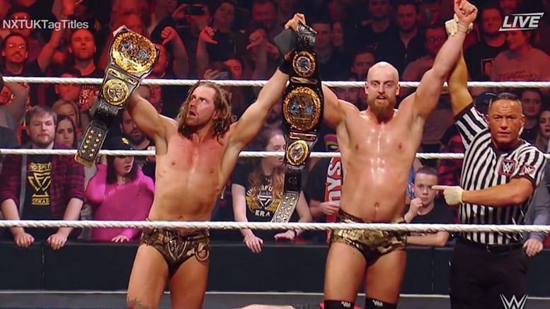 Grizzled Young Veterans Wins NXT UK Tag Team Titles At NXT UK TakeOver Blackpool