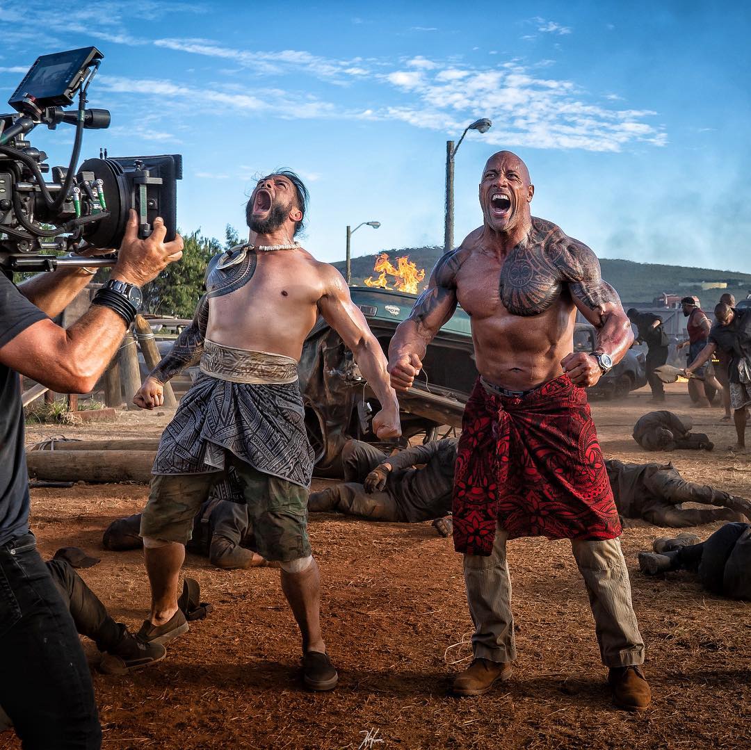 The Rock & Roman Reigns In Hobbs And Shaw