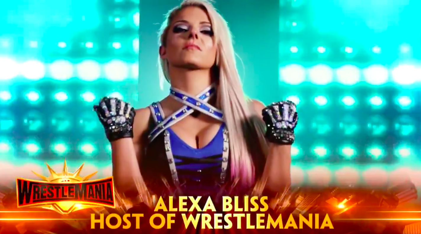 Alexa Bliss Host Of WrestleMania 35